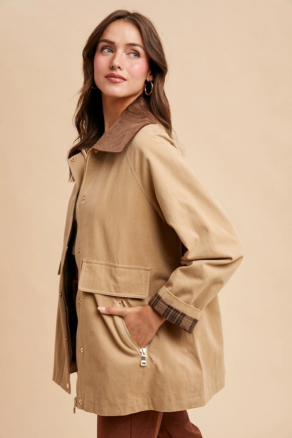 The Chore Jacket (sandy beige)