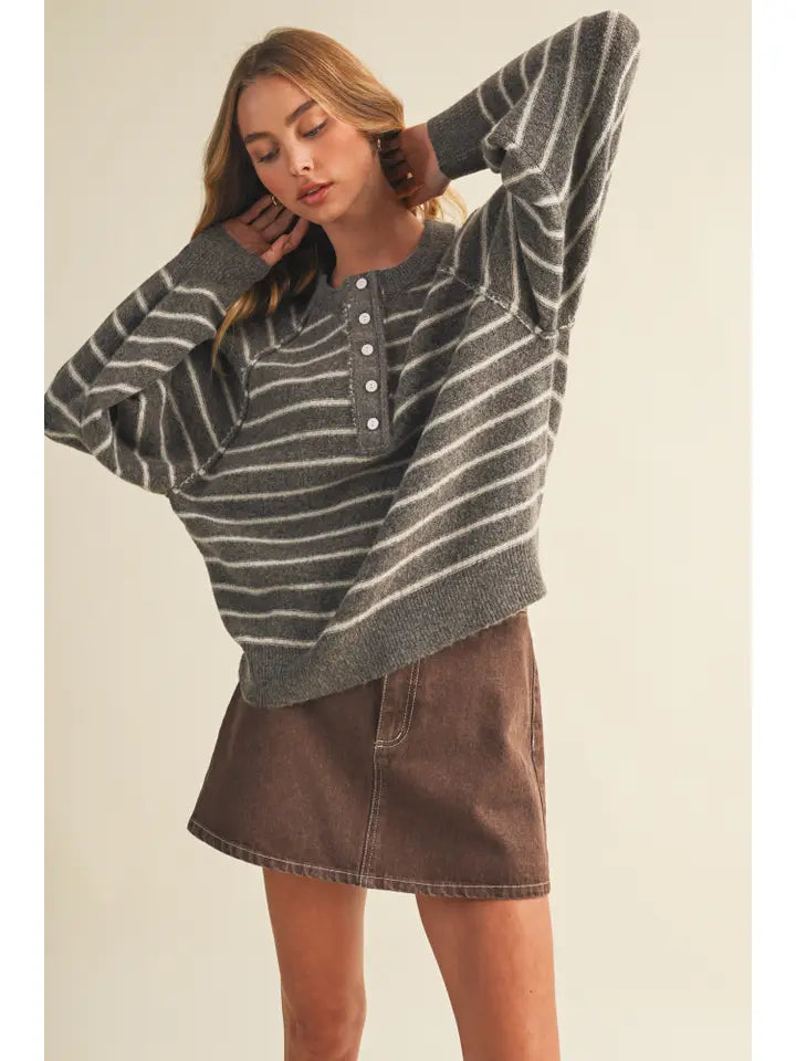 Grayson Striped Sweater