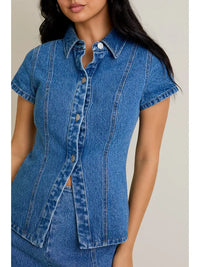 Mason Denim Top