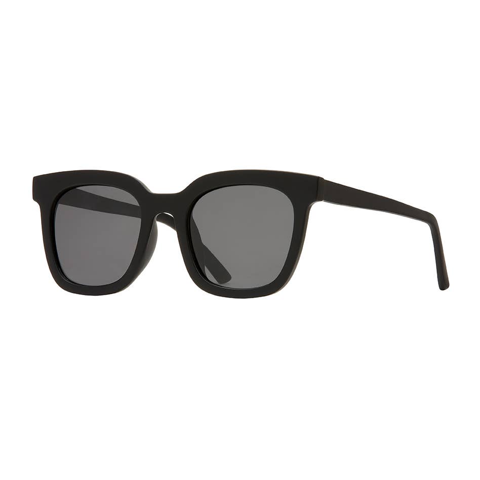 Fallon - Matte Onyx / Smoke Polarized