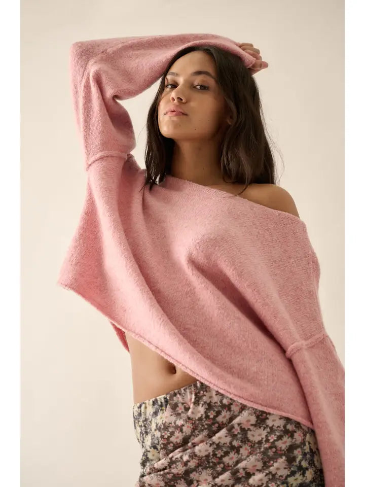 Sunsets Sweater (pink)