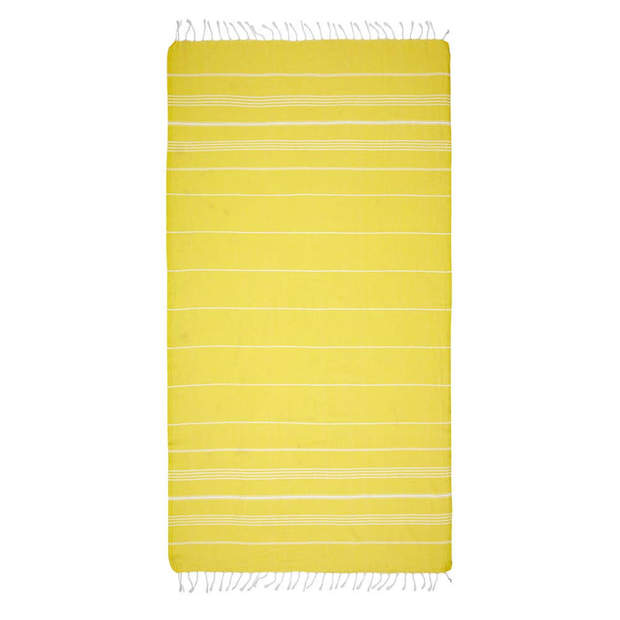 PREORDER Turkish Beach Towel (lemon) - GEORGE-MARY'S