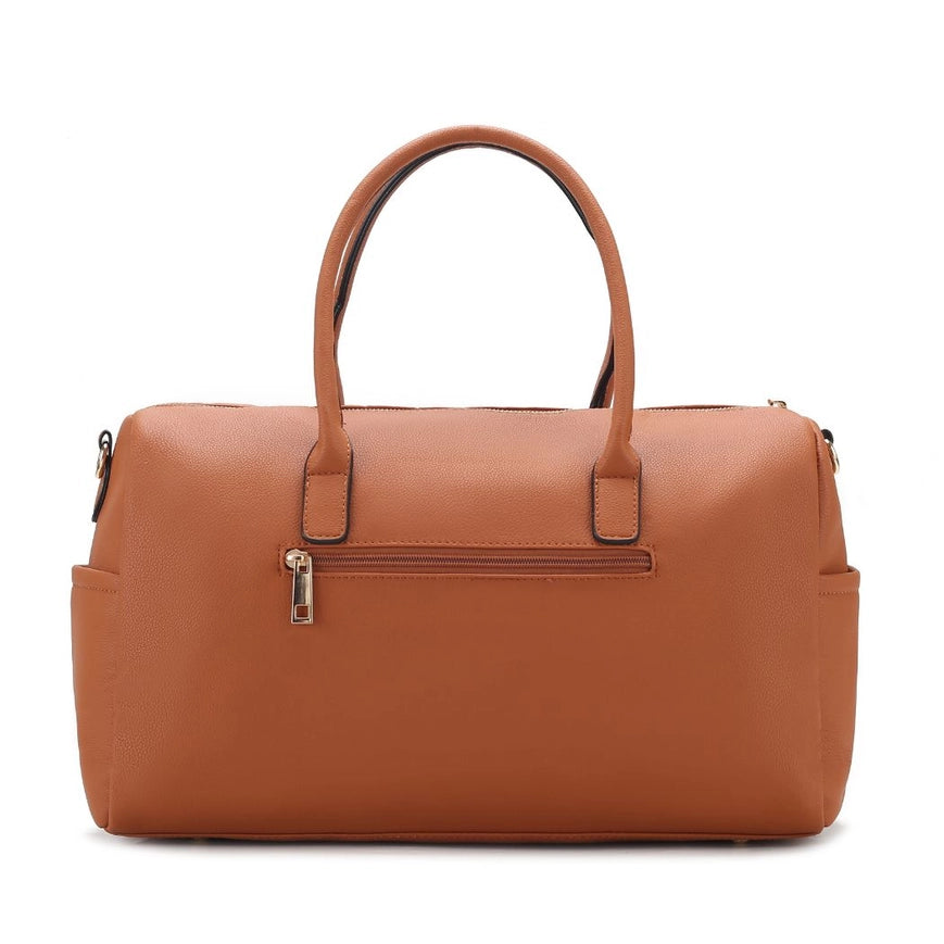 Passport Duffle Bag (brown) - GEORGE-MARY'S