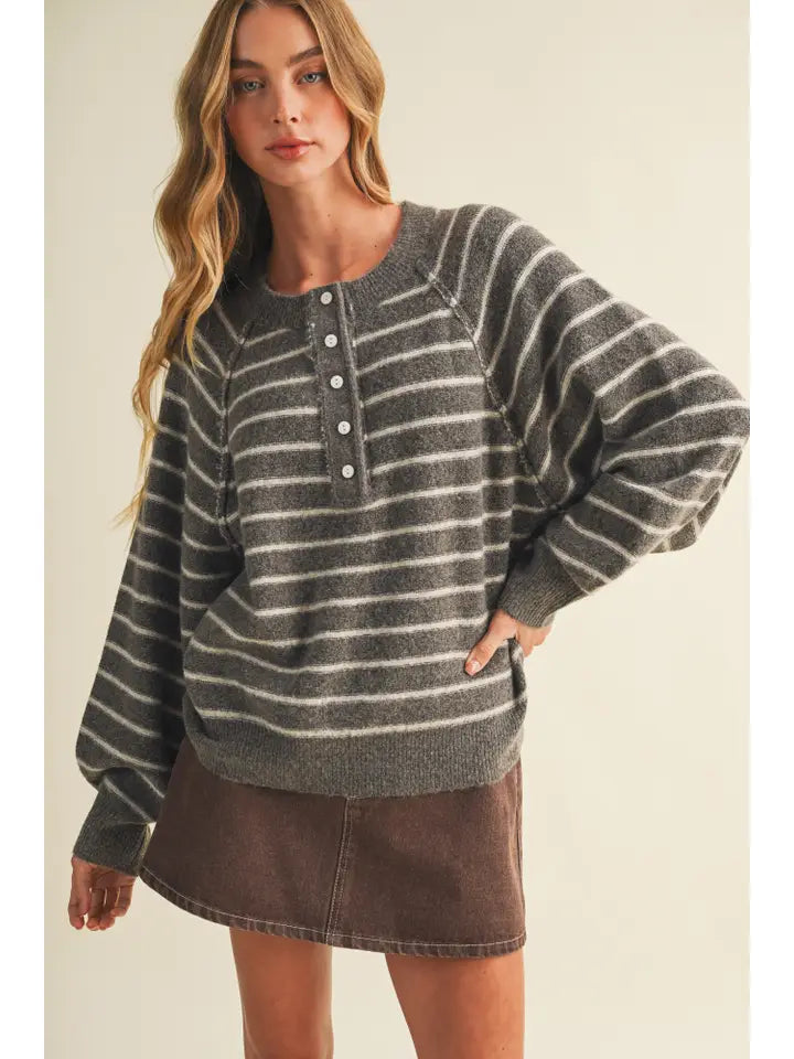 Grayson Striped Sweater