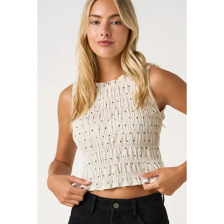 Polka Dot Tank - GEORGE-MARY'S