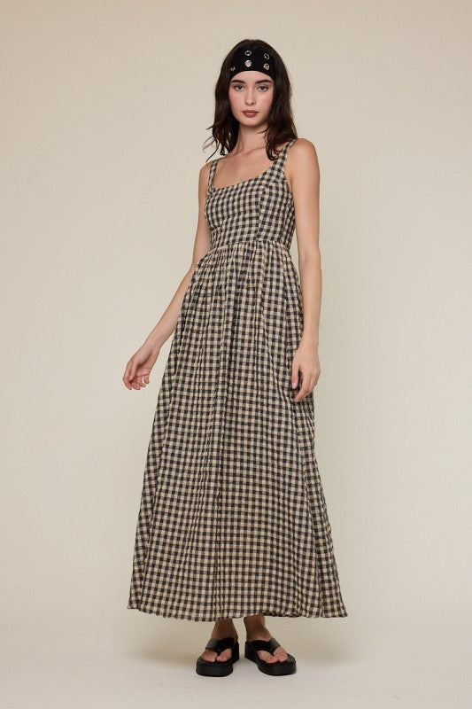Maria Checkered Dress