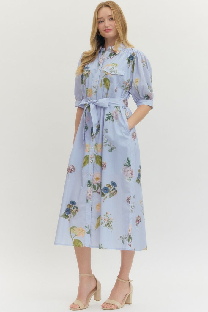 Ingrid Floral Dress - GEORGE-MARY'S