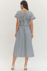 The Romy Dress (navy) - GEORGE-MARY'S