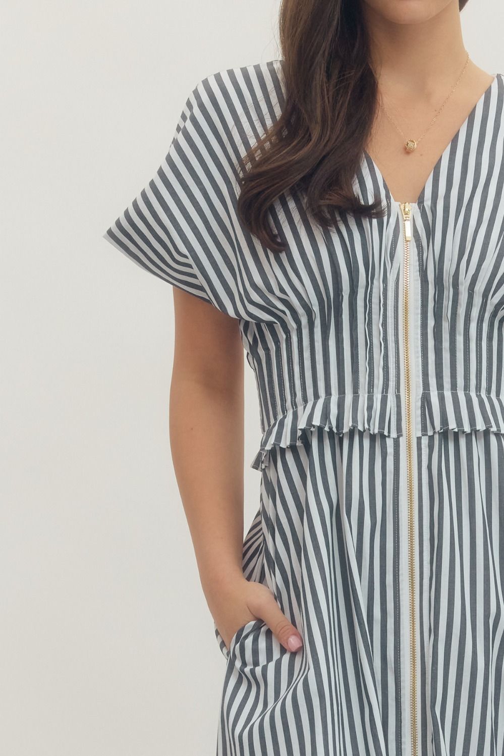 The Romy Dress (navy) - GEORGE-MARY'S