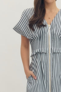 The Romy Dress (navy) - GEORGE-MARY'S