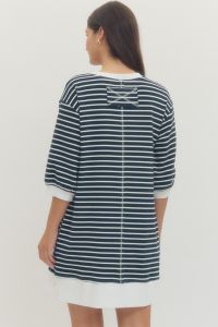 High Tides Marina Dress (navy) - GEORGE-MARY'S