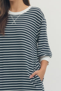 High Tides Marina Dress (navy) - GEORGE-MARY'S