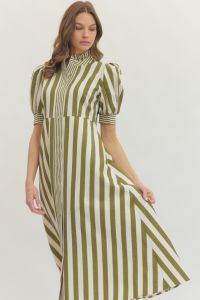 Olivia Striped Dress