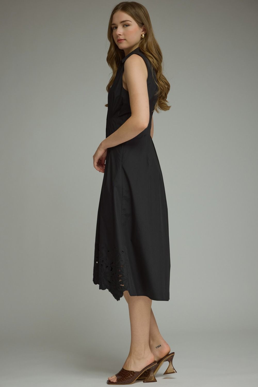 Rowan Midi Dress (black)