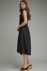 Rowan Midi Dress (black)