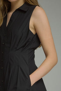 Rowan Midi Dress (black)