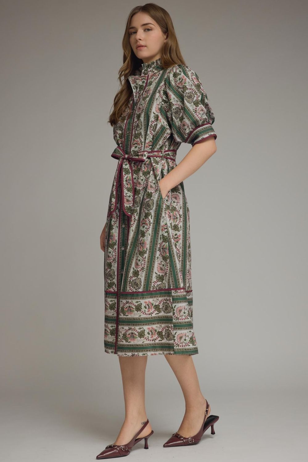 Sylvia Floral Maxi Dress