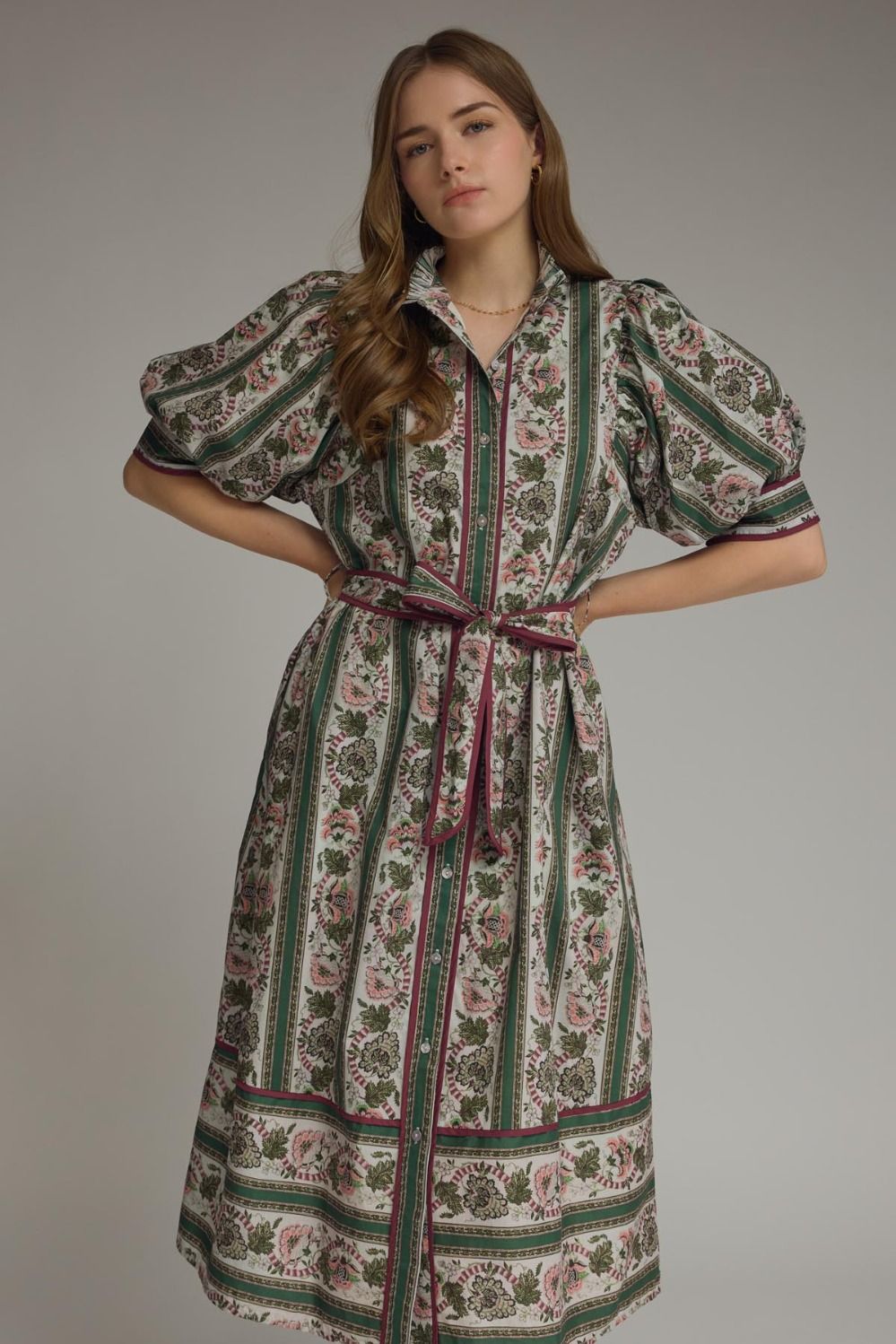 Sylvia Floral Maxi Dress