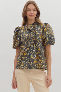 Melanie Floral Blouse