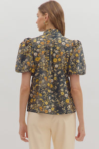 Melanie Floral Blouse