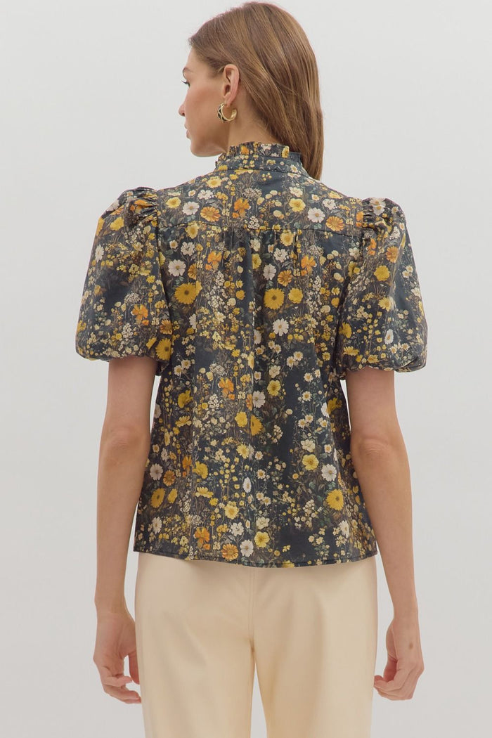 Melanie Floral Blouse
