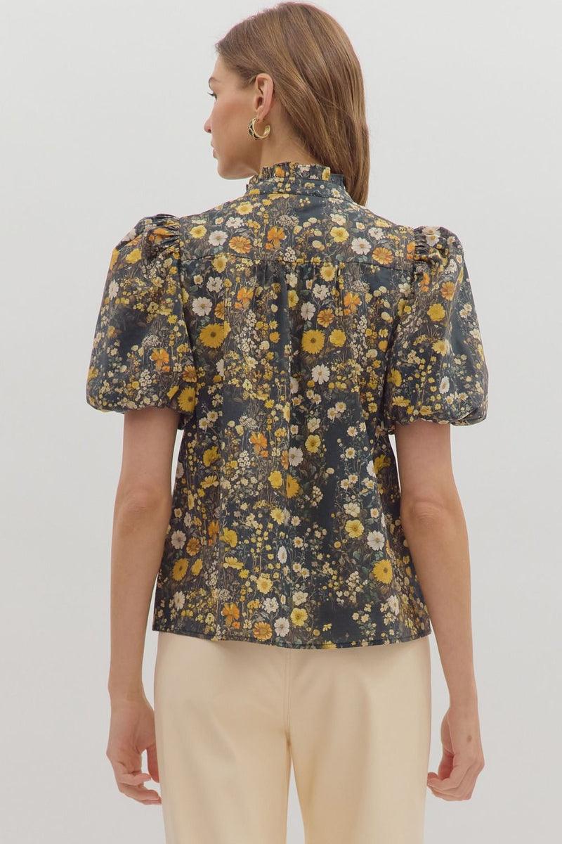 Melanie Floral Blouse