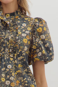 Melanie Floral Blouse