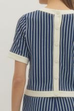 Nellie Navy Stripe Top - GEORGE-MARY'S
