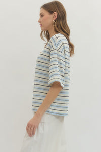 The Steele Tee (white) - GEORGE-MARY'S