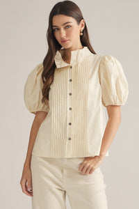PREORDER Margaret Blouse (ecru)