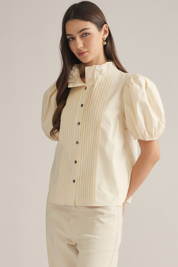 Margaret Blouse (ecru) - GEORGE-MARY'S