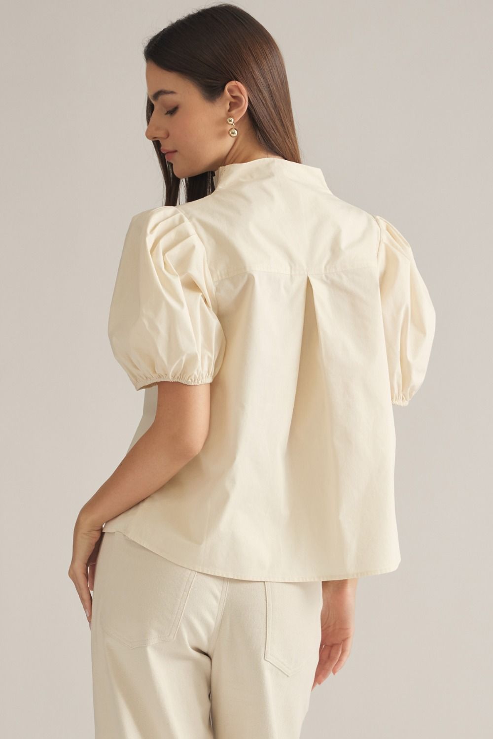 PREORDER Margaret Blouse (ecru)