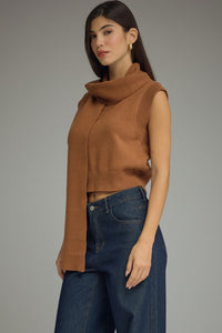 Foley Sweater Top (camel)