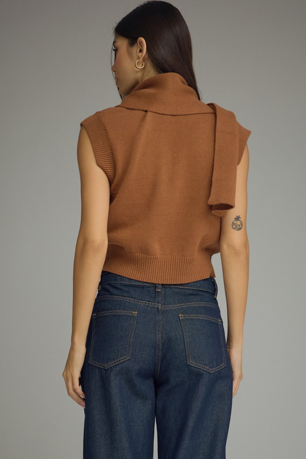 Foley Sweater Top (camel)