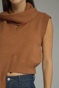 Foley Sweater Top (camel)