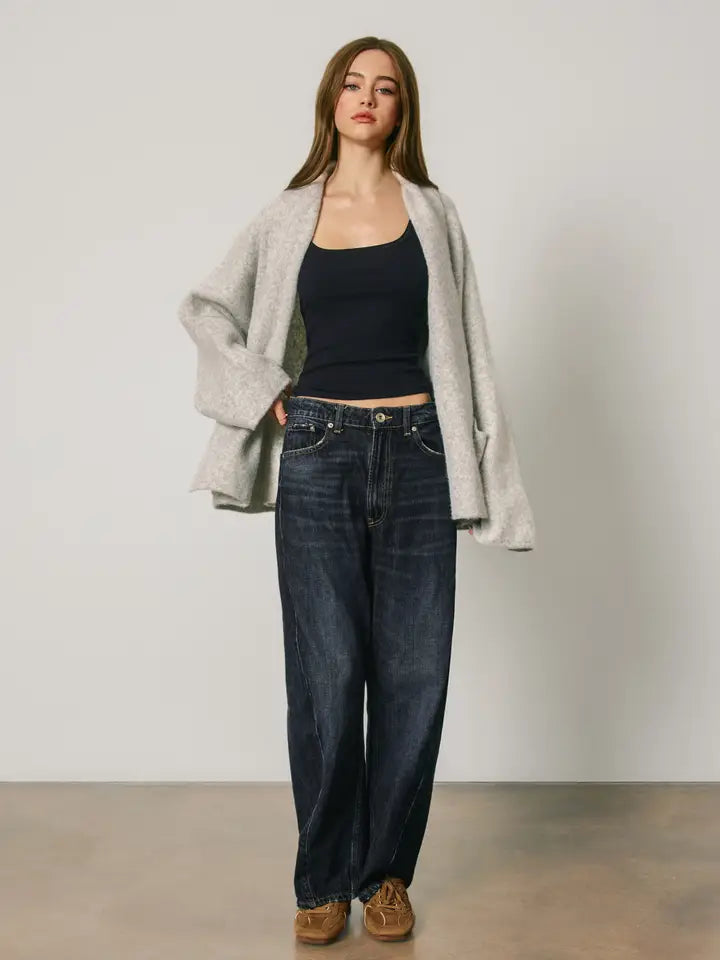Edwards Cardigan (birch) - GEORGE-MARY'S