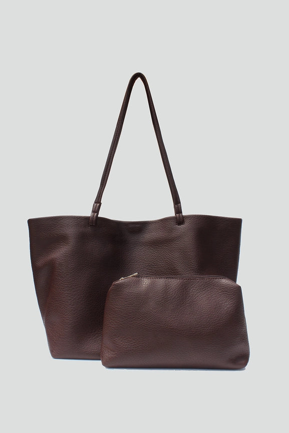 Madeline Minimalist Tote (chocolate)