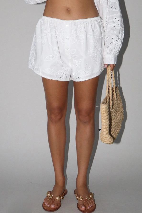 Eyelet Boxer Shorts
