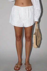 Eyelet Boxer Shorts