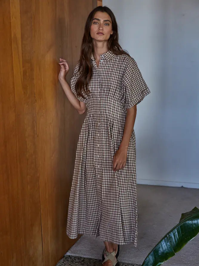 Beck Gingham Dress