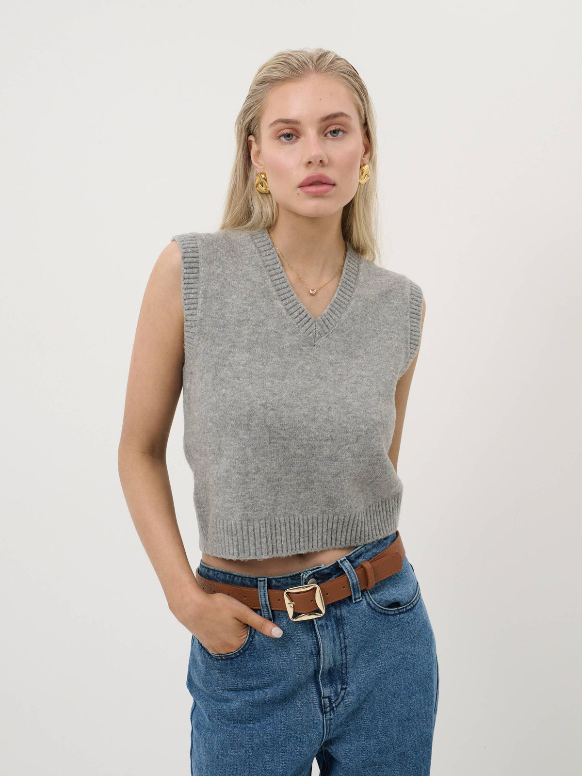 Matte Maison Square Buckle Belt - GEORGE-MARY'S