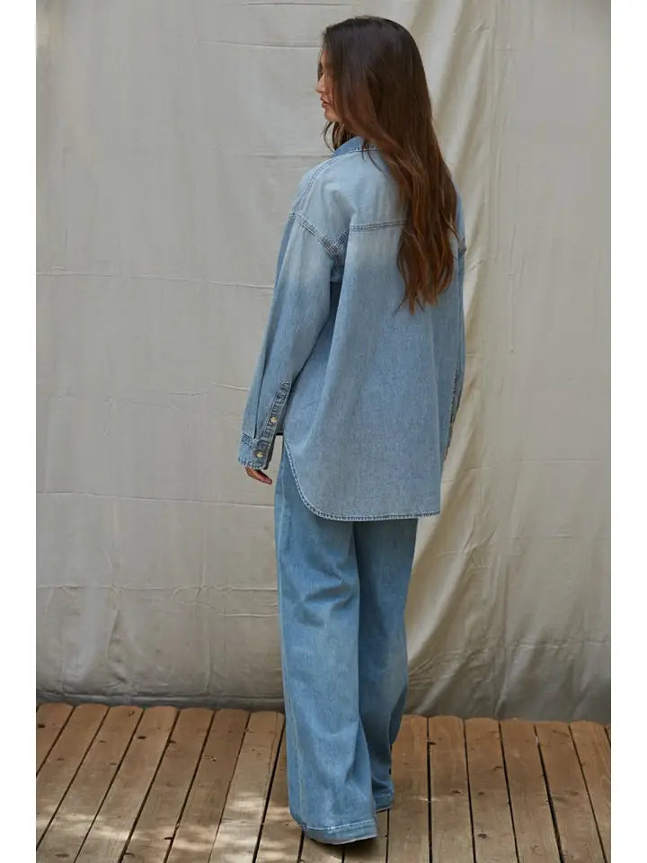 The George Denim Shirts