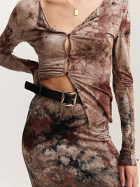 Matte Maison Square Buckle Belt - GEORGE-MARY'S