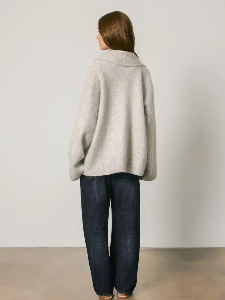 Edwards Cardigan (birch) - GEORGE-MARY'S