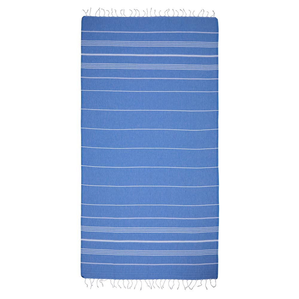 PREORDER Turkish Beach Towel (blue) - GEORGE-MARY'S