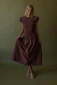 Tristan Smocked Maxi Dress - GEORGE-MARY'S