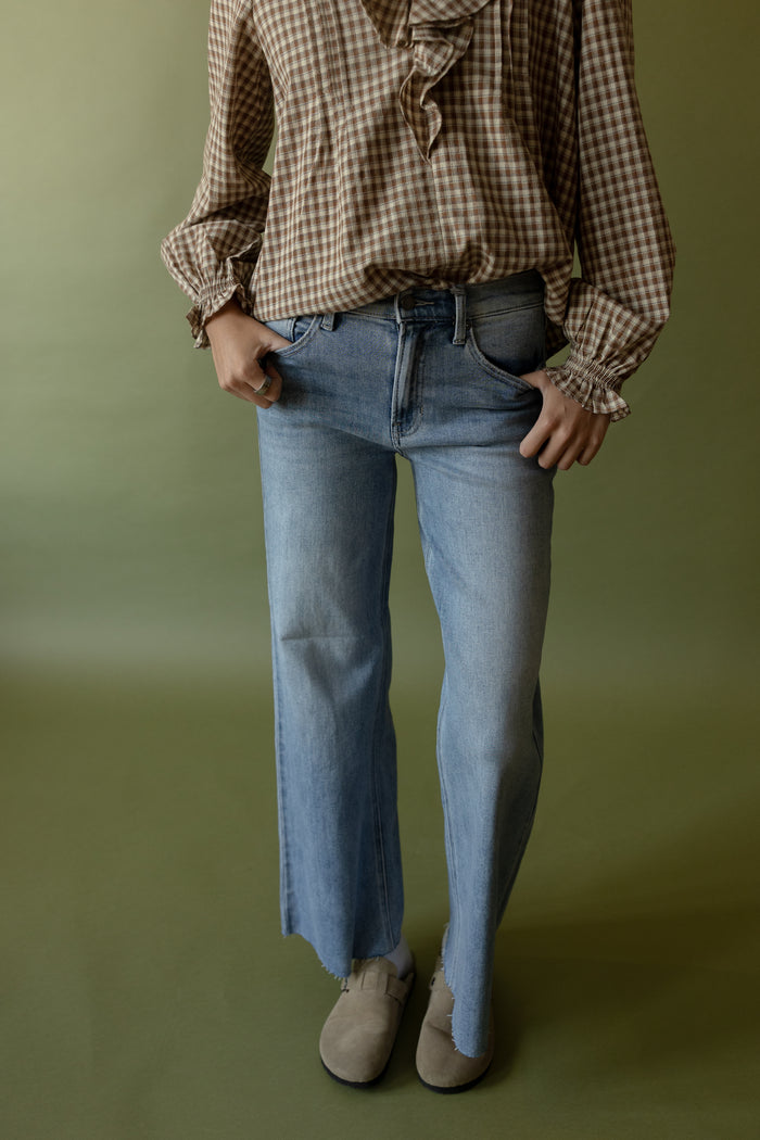 Lawson Wide Leg Denim - GEORGE-MARY'S