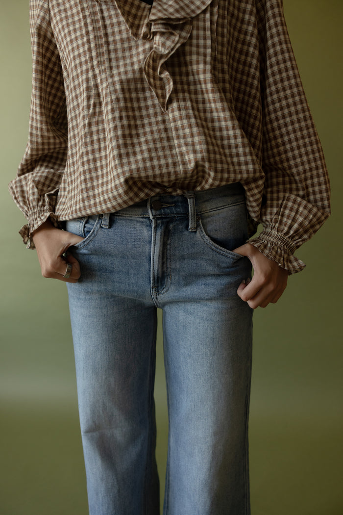Lawson Wide Leg Denim - GEORGE-MARY'S