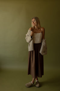 Rue Ribbed Cardigan - GEORGE-MARY'S