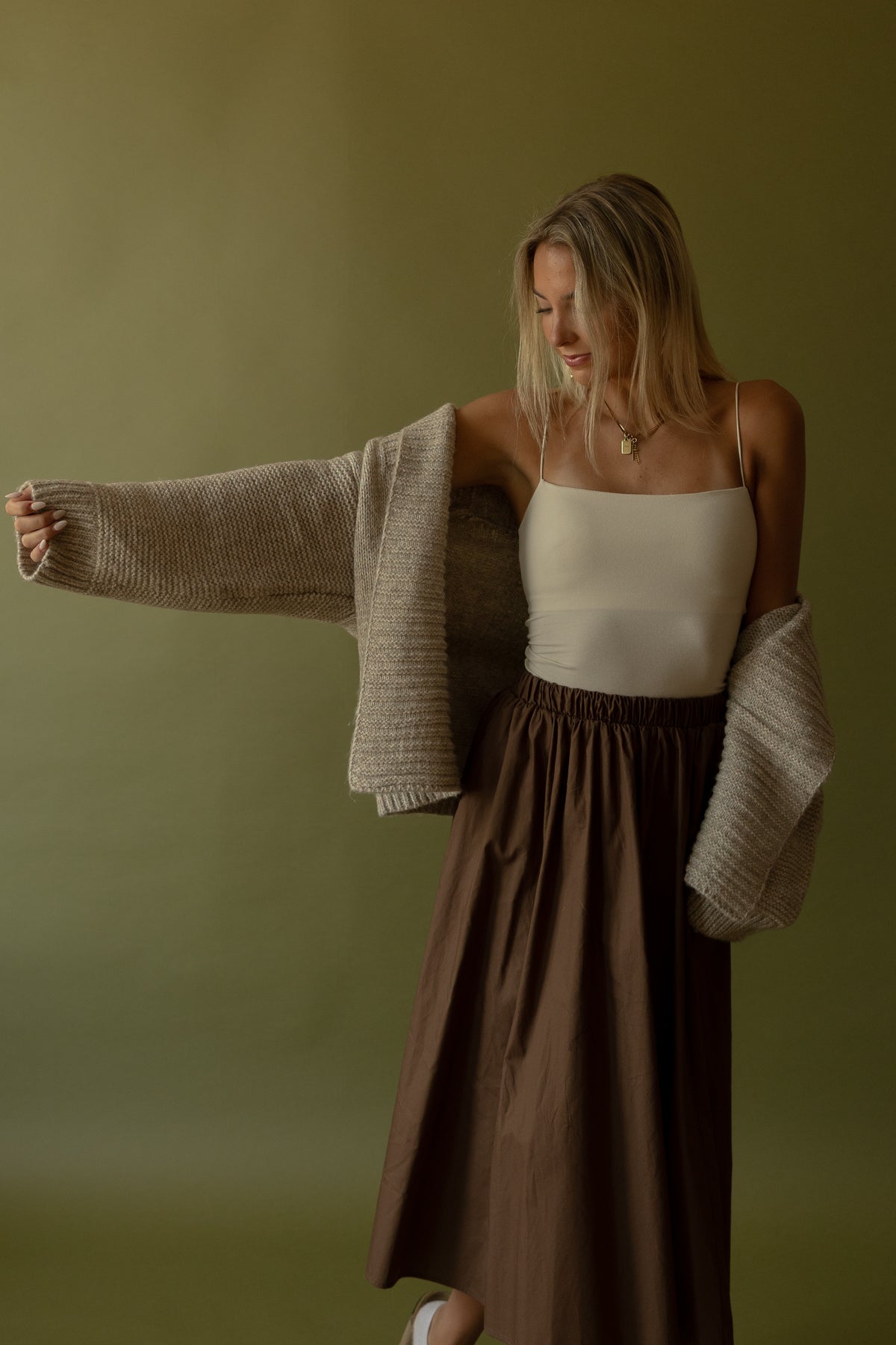 Rue Ribbed Cardigan - GEORGE-MARY'S